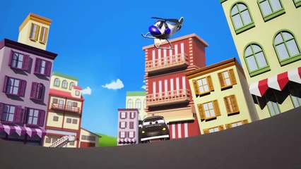 Hay un problema en la playa de Coche de la Ciudad ! - El Coche de la Patrulla de   l dibujos animados para los Niños