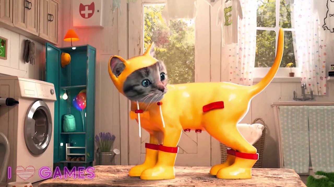 My Little Kitten - Play Fun Cute Animal Care Animation | Games for Kids