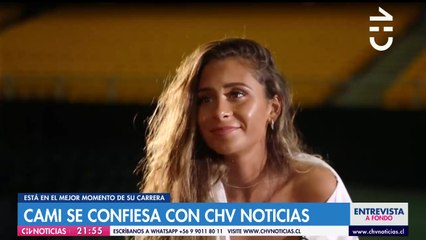 Camila Gallardo en Chilevisión (05-04-2019)