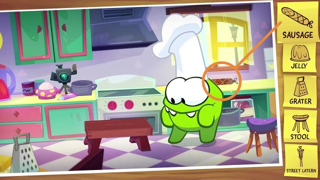 Trouver les Objets Cachés Ep.30 - Om Nom Stories: Temps de Cuisson (Dessins animés pour les enfants)
