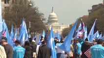 Çin'in Doğu Türkistan'daki Politikası Protesto Edildi