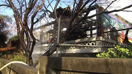 서울 무악동 인왕사 화재...1시간 반 만에 진화 / YTN