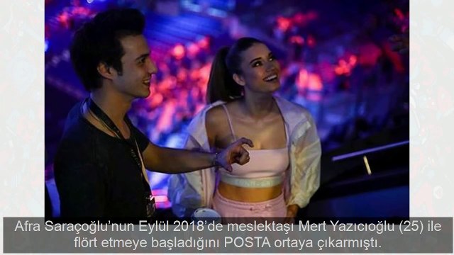 Afra Saraçoğlu sevgilisi ile ilk kez görüntülendi