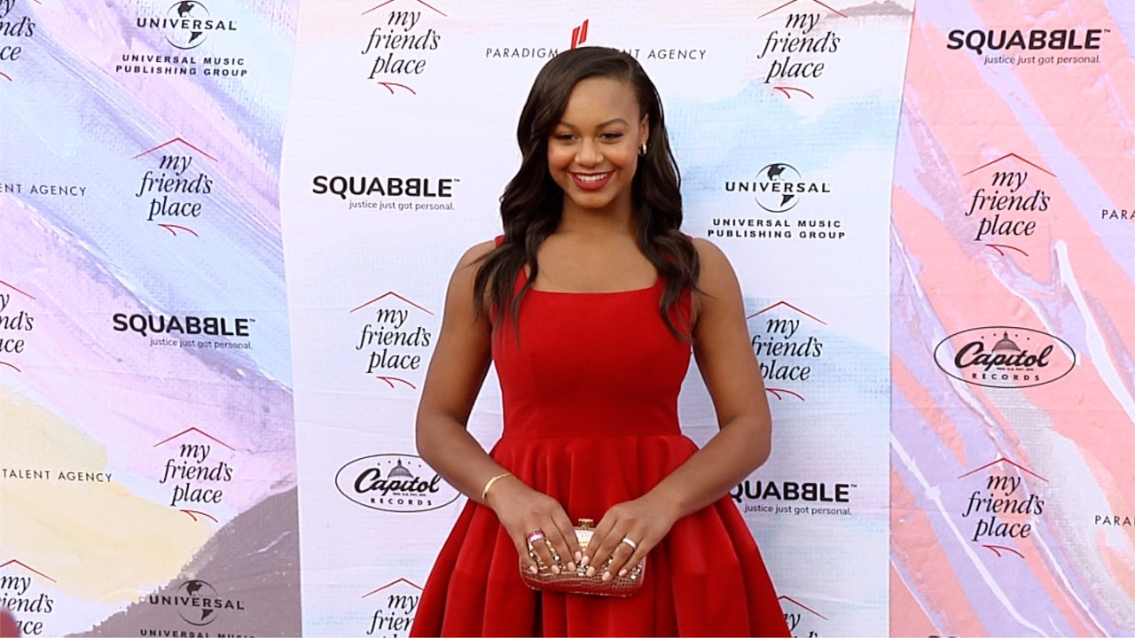 Nia Sioux "Ending Youth Homelessness: A Benefit for My Friend’s Place" Red Carpet