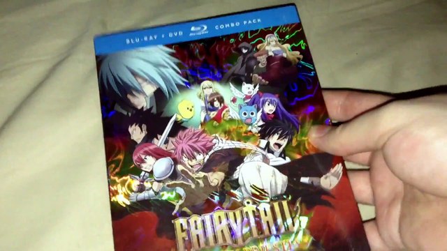 Fairy Tail The Movie: Phoenix Princess Blu-Ray/DVD Unboxing
