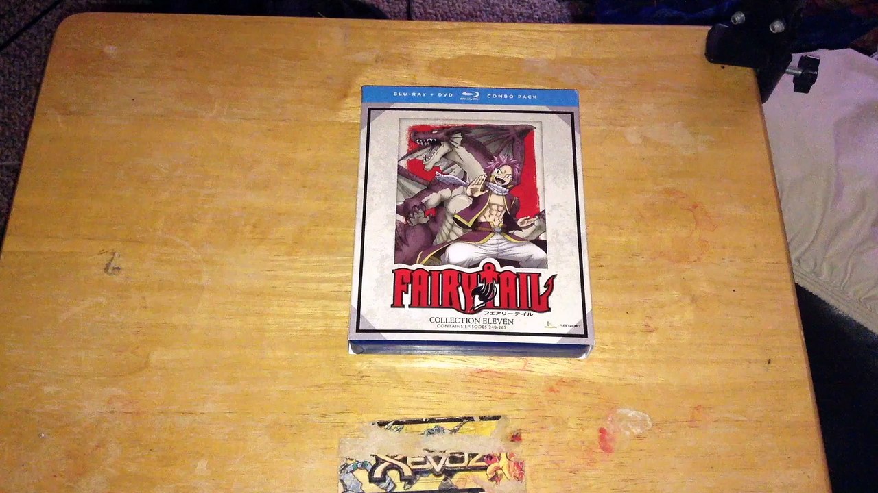 Fairy Tail Collection 11 Blu-Ray/DVD Unboxing