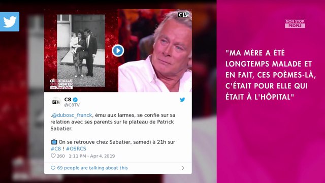 Franck Dubosc : L’humoriste bouleversé en évoquant sa mère longtemps malade