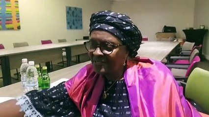Abidjan : Hadja Aicha Bah dit tout sur la migration africaine, l'éducation en Guinée