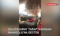 Galatasaraylılardan Ekrem İmamoğlu için çok konuşulacak mazbata tezahüratı