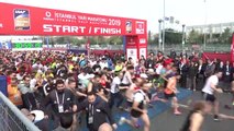 14. İstanbul Yarı Maratonu Başladı - İstanbul