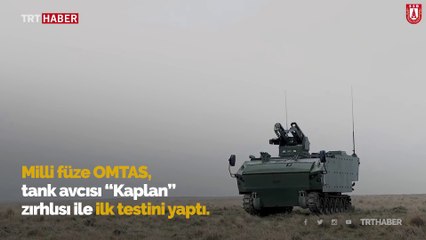 Milli füze OMTAS ilk testi başarıyla geçti