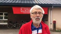 Jean-Louis  Bourdon, cardiologue du club Coeur et Santé de Saint-Dié-des-Vosges présente les Parcours du coeur