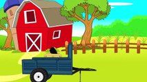 Tractor with front loader - firewood | Tracteur avec chargeur | Bois (un Conte de fées pour les Enfants