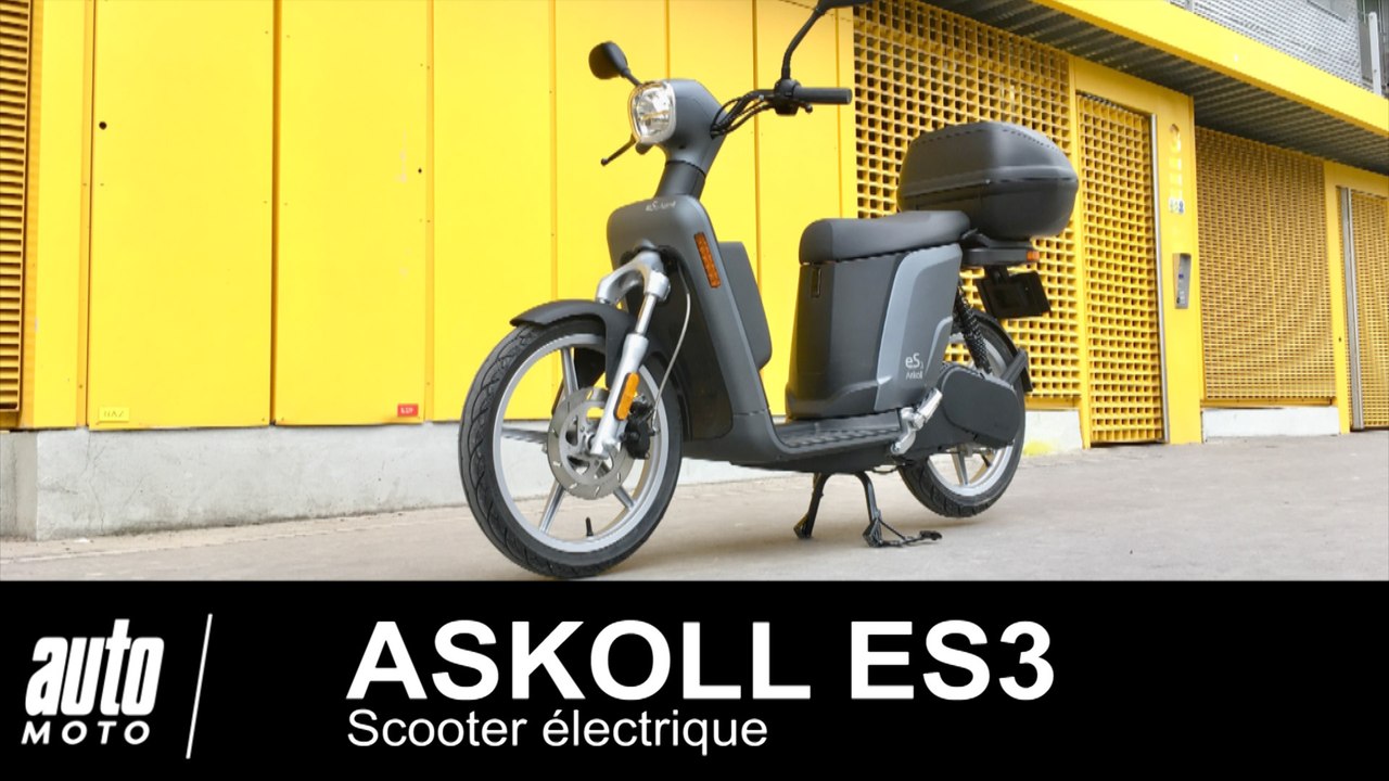Scooter électrique Askoll ES3 ESSAI POV Auto-Moto.com