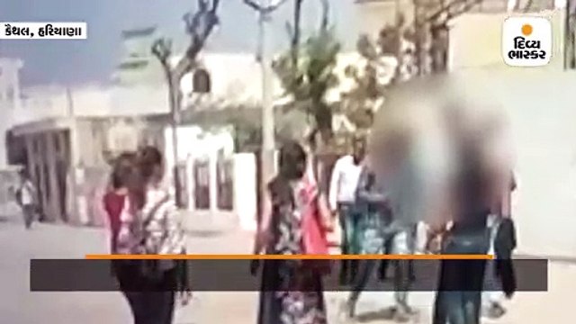 યુવતીએ અચાનક જ સામે આવતા યુવકને માર્યો લાફો, થપ્પડકાંડનો વીડિયો થયો વાઈરલ