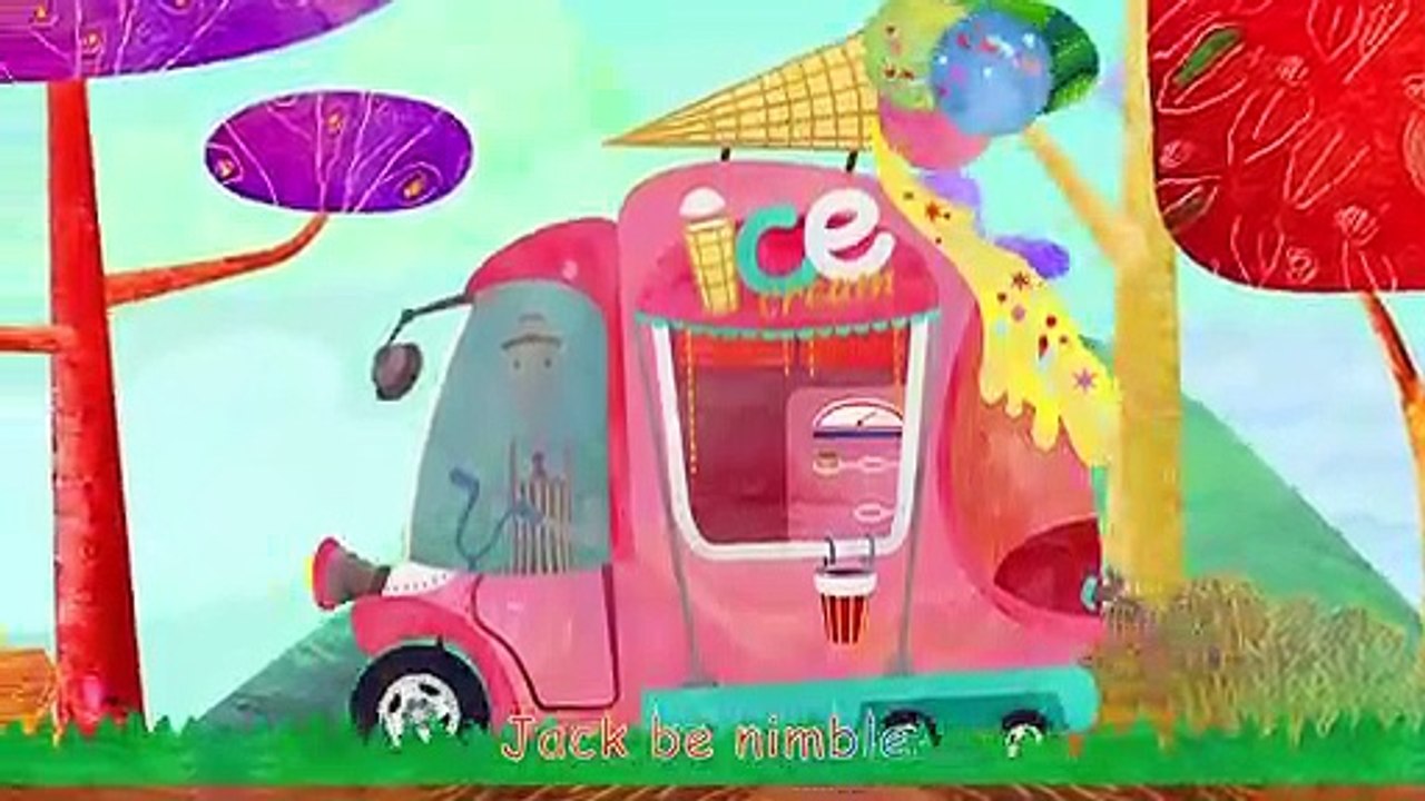 Jack Be Nimble (2D) Nursery Rhymes & Kids Songs Vidéo
