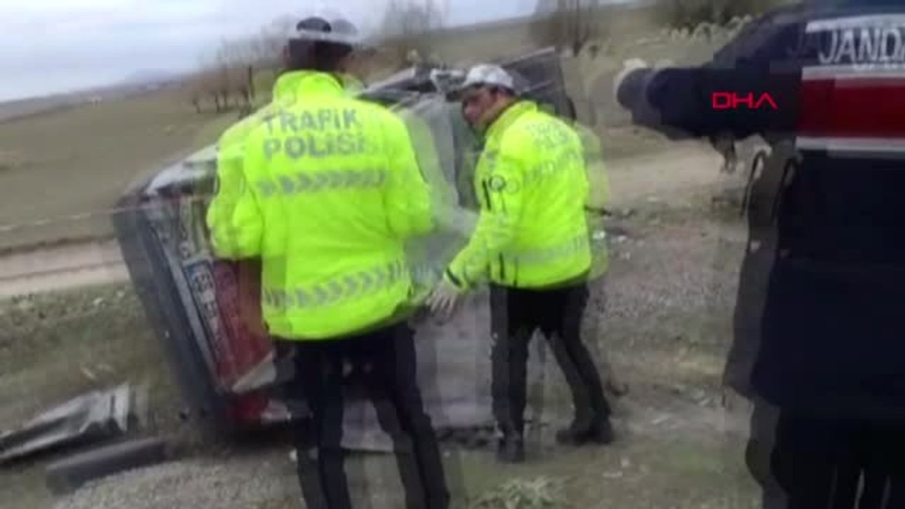 Aksaray Düğün Konvoyunda Kaza 1 Ölü, 3 Yaralı