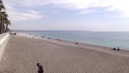 Antalya'da Nisanda Deniz Keyfi