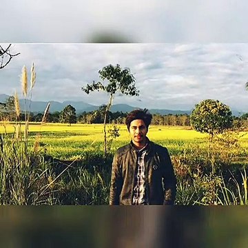 Nature and our man looking good!
