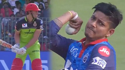 IPL 2019 RCB vs DC: Marcus Stonis hits Sandeep Lamichhane for a huge six | वनइंडिया हिंदी