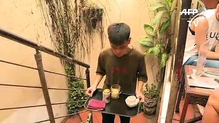 Hanoi's egg beer draws curious drinkers