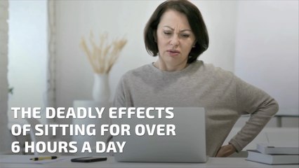 The Health Dangers of Sitting Too Long