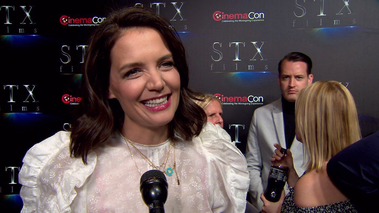 Katie Holmes Chats About 'Brahms: The Boy ll' at CinemaCon