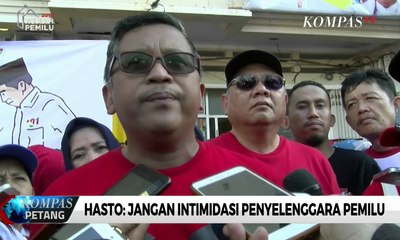 Hasto: Jangan Intimidasi Penyelenggara Pemilu