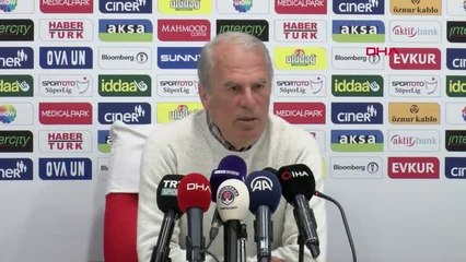 Spor Kasımpaşa - Büyükşehir Belediye Erzurumspor Maçının Ardından