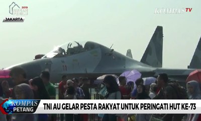 TNI AU Gelar Pesta Rakyat untuk Peringati HUT ke-73