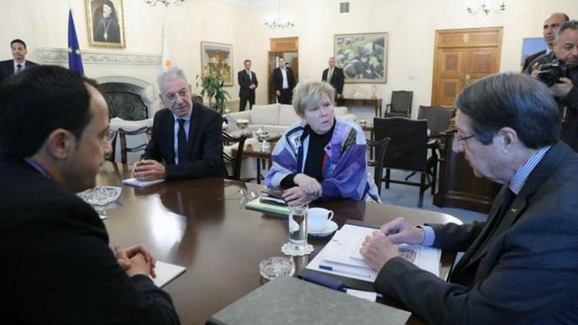 Κύπρος: Συνάντηση Αναστασιάδη - Λουτ