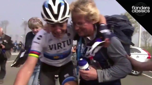Cyclisme - De sprint tussen Marta Bastianelli en Annemiek Van Vleuten in de Ronde van Vlaanderen !