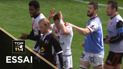 TOP 14 - Essai Toby ARNOLD (LOU) - Pau - Lyon - J21 - Saison 2018/2019