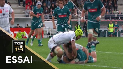 TOP 14 - Essai Thomas DOMINGO (SP) - Pau - Lyon - J21 - Saison 2018/2019