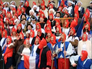 Défilé des classes à Pontarlier