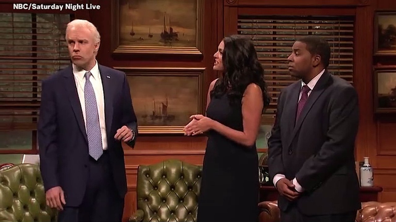 SNL Cold Open Mocks Joe Biden's Inappropriate Touching