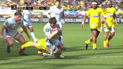 Clermont / Racing 92 : L'essai de Dupichot face à Clermont