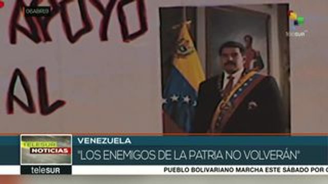 Venezolanos toman las calles en defensa de la soberanía y la paz