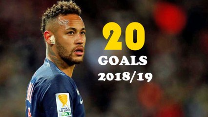 Neymar Jr 2018/2019 all 20 goals for PSG
