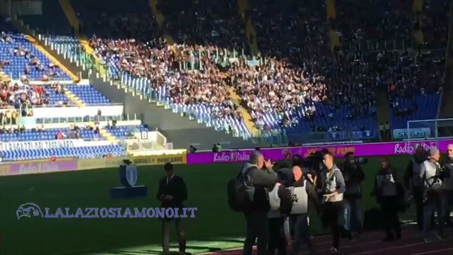 LAZIO-SASSUOLO, VERON ALLO STADIO OLIMPICO - RIVIVI LE EMOZIONI
