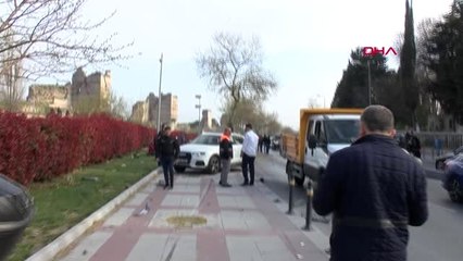 İstanbul Fatih'te Can Pazarı Kazada Küçük Kız Arabadan Uçtu, 5 Kişilik Aile Ölümden Döndü
