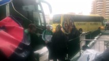 Betis-Villarreal: Llegada del Betis al Benito Villamarín