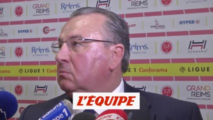 Télécharger la video: Caillot «On nous a volé quatre points contre Lille !» - Foot - L1 - Reims