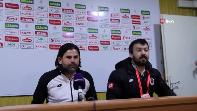 İbrahim üzülmez: “Zor bir deplasmandan 3 puan aldığımız için mutluyuz”