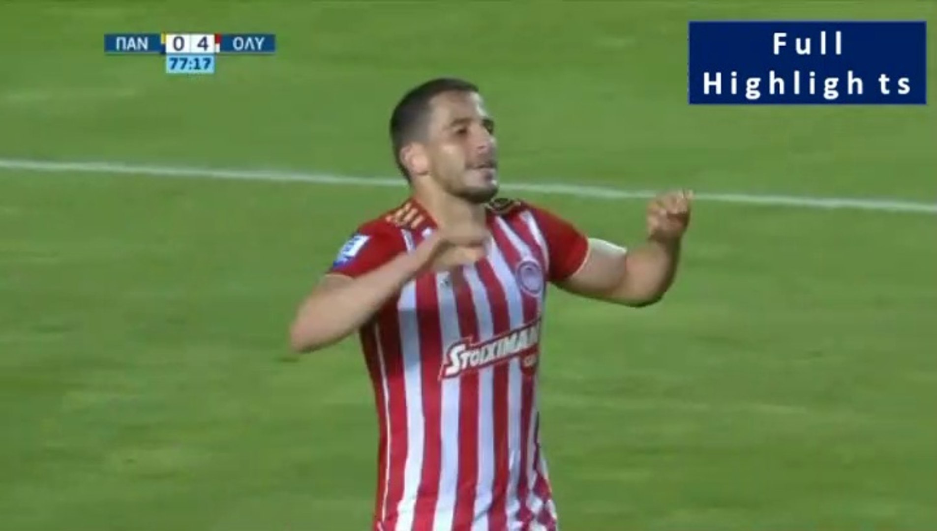 0-5 Omar Elabdellaoui AMAZING Goal- Panetolikos vs Olympiakos 07.04.2019 -  video Dailymotion