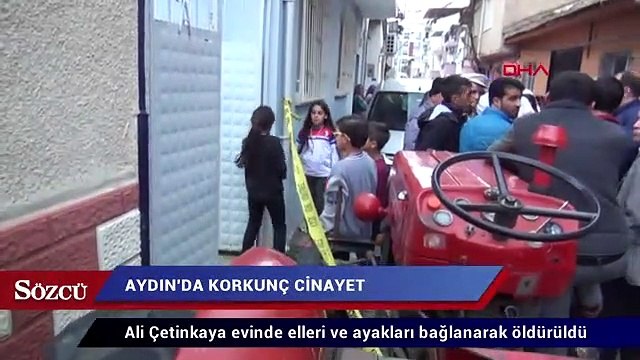 Elleri ve ayakları bağlanarak öldürüldü