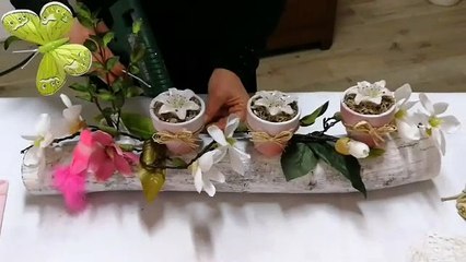 TUTORIAL - Come realizzare centrotavola per Pasqua - Riciclo Creativo