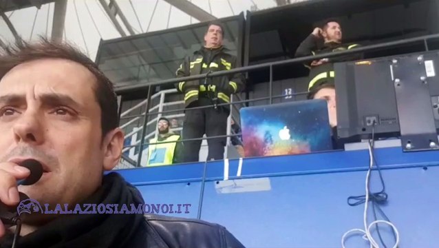 VIDEO GOL LAZIO-SASSUOLO, LE URLA DI ZAPPULLA AI GOL DI IMMOBILE E LULIC