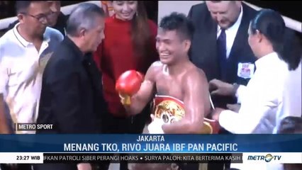 Rivo Sabet Gelar Juara IBF Pan Pacific