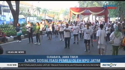 KPU Jatim Gelar Pemilu Run 2019